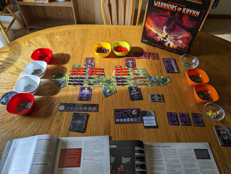 Dragonlance: Warriors of Krynn Board Game&nbsp;Review